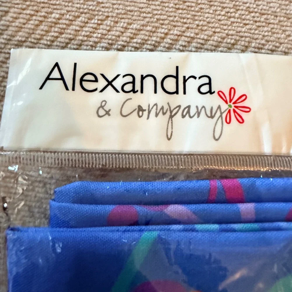 Alexandra & Company Kappa Kappa Gamma Floral Sorority Flag Blue 2.5x4ft NIP